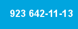 923 642-11-13